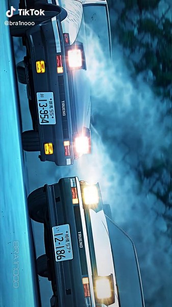 Toyota AE86: High-Speed Action in Initial D Style