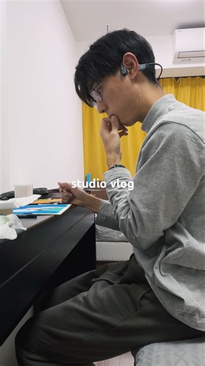 Painting with real pastels for the first time in ages. #illustration #vlog #illustrator #イラストメイキング