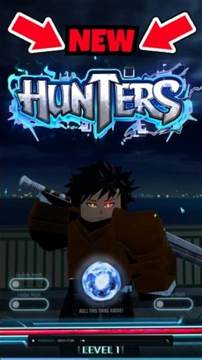 NEW SOLO LEVELING GAME Roblox Hunters! #HuntersRoblox #roblox #fyp