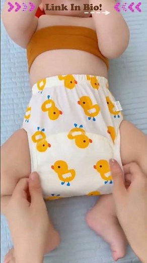 🩲 Baby Diaper Pants – Soft, Snug & Hassle-Free Diapering