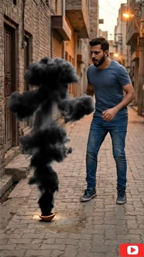 A Magic Lamp, A Genie & A Dangerous Wish 😱 | Funny Genie Short 😂 #shorts #ai