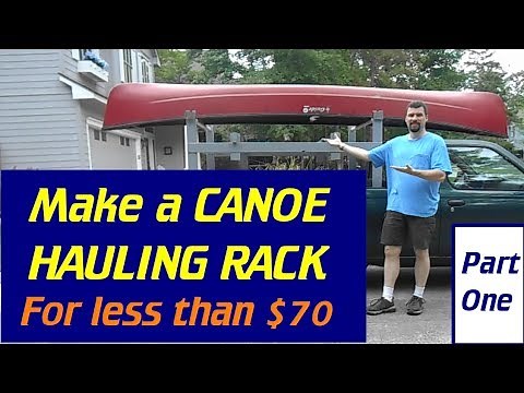 Make A Canoe / Lumber / Ladder Rack - Part#1