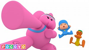 638K views · 3.2K reactions | ¿Serías capaz de seguir el ritmo del nuevo baile tendencia de Elly? 露‍♀️ ¡Cuidado, es muy difícil!  Puedes verlo y darle me gusta: https://youtu.be/MMcwm4CzDqo ¡Haz ejercicio con Elly, Pocoyó y Pato en el nuevo video ya disponible, solo en Youtube!  #Elly #pocoyo #bailarina #NuevoVideo #animacioninfantil #ejercicioconElly | Pocoyo | Facebook