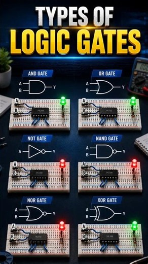 Introduction about logic gates 📊 #education #electronic #eee #ece