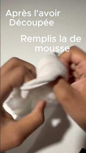 Make a super soft plush squishy out of a sock! 🧸✨ Satisfying DIY activity