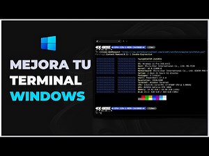Mejorando el Powershell de Windows con OhmyPosh, Windows Terminal y NerdFonts
