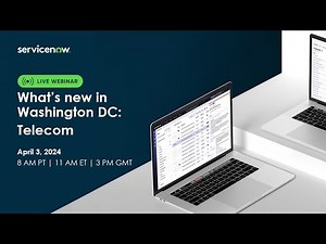 What's new in the Washington DC release: Telecom