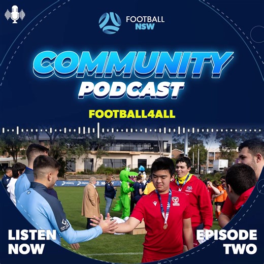 COMMUNITY PODCAST Football St George CEO Phil Brown discusses the importance of football4all, Powerchair football and other inclusive football programs. Listen to the full interview on Episode 2 of the Football NSW Community Podcast: https://footballnsw-community-podcast.captivate.fm/listen | Football NSW | Facebook