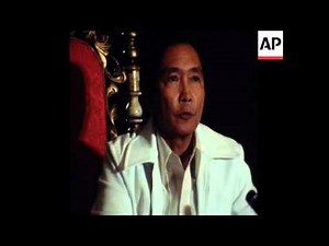 SYND 6 1 77 PRESIDENT MARCOS DEBATES ON MOSLEM REGION