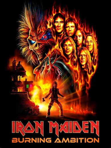 IRON MAIDEN : BURNING AMBITION de Malcolm Venville aux cinémas les 400 Coups