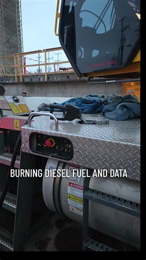 Time to fill up ole girl after working 65 hours last week #bluecollar #fyp #craneoperator #cranetok #operatingengineer