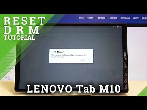 How to Reset Digital Rights Management in LENOVO Tab M10 – Reset DRM