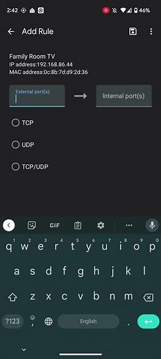 Port Forwarding Google Wifi