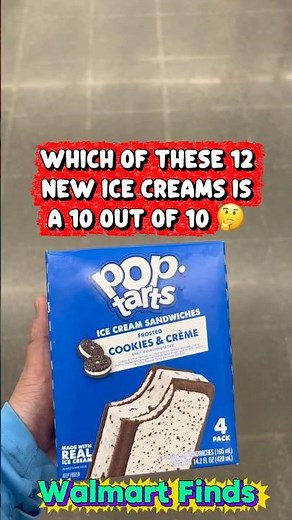 Walmart Just Dropped 12 NEW Ice Cream Flavors! 😱