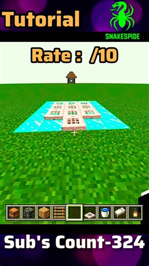 Minecraft Easy House Tutorial 🏠 #minecraft #gaming #tutorial