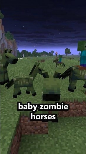 Minecraft added MORE Baby Horses!! #minecraft