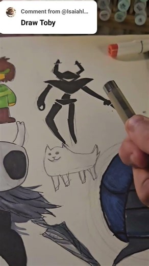 drawing @toby-fox-music #undertale #deltarune #art #gaming #artist