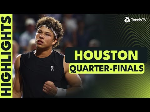 Tiafoe vs Popyrin; Shelton, Paul & Tien Feature | Houston 2026 Quarter-Finals Highlights