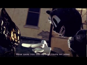 Cartoon Cat sings at Ink Bendy