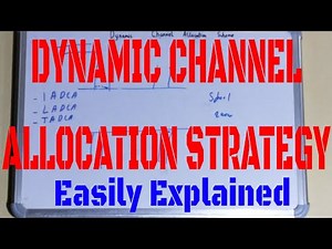 Dynamic Channel Allocation|Dynamic Channel Allocation in Computer Network|Dynamic Channel Assignment