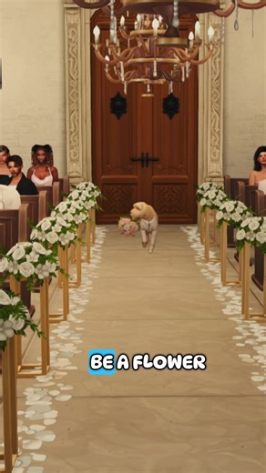 Did you know your pet could be a flower pal in your Sim’s wedding? Since folks were asking about it on Twitter, I decided to make a quick tutorial ✨ You need Wedding Stories pack! #sims4 #sims4tok #ts4 #simstories #sims4tutorial