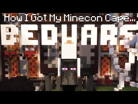 How I Got My Minecon Cape... | Hypixel Bedwars