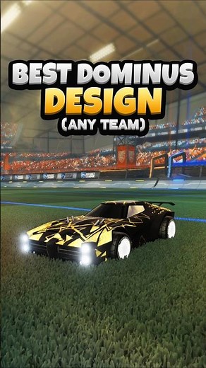 Dominus Design (Any Team) #25 #RocketLeague #RocketLeaguePresets #RocketLeagueDesigns