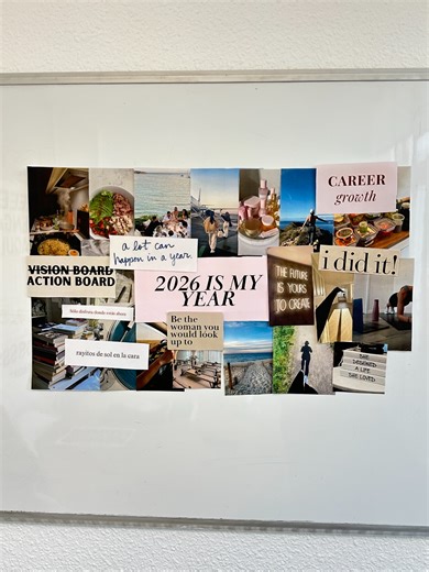 Crea tu Vision Board para 2026 con Intención y Foco