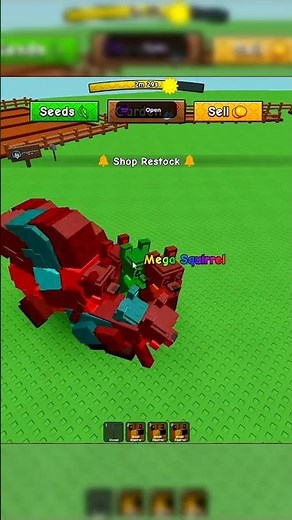 SPAWNED NEW MEGA RB SQUIRREL PET WITH BEST KEYLESS SCRIPT IN GROW A GARDEN 2 #script #roblox #gag2