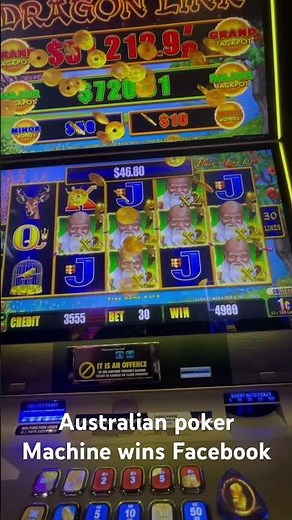 Poker machine wins Australia