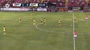Anthony Lesiotis from downtown! 🚀🎯 A stunning strike from the Heidelberg United Alexander FC midfielder in last night's season opener, but it was Melbourne Knights FC who secured a thrilling 3-2 victory at home. | NPL Victoria