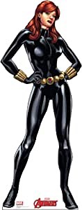 Cardboard People Black Widow Life Size Cardboard Cutout Standup - Marvel's Avengers Animated