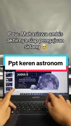 Template Morph Ppt untuk Presentasi Mahasiswa