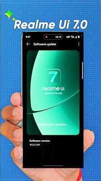 😲 🫵 16 Realme ui 7.0 system update #realmeui7 #shorts_