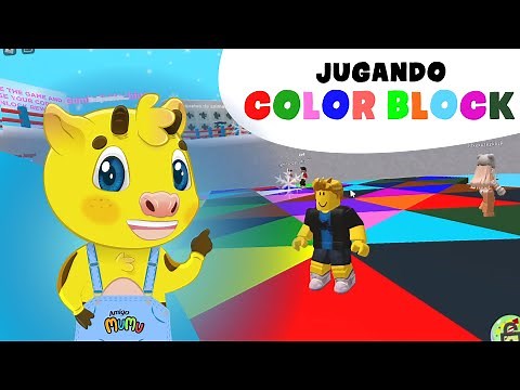 FRIEND MUMU PLAYS COLOR BLOCK ROBLOX