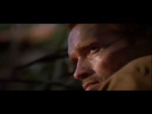 Predator 1987 Guerilla Base Attack scene