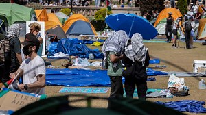 Columbia suspends protesters after negotiations break down