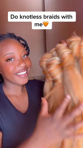 #knotlessbraids #naturalhair #afrohairstyle #afrohair