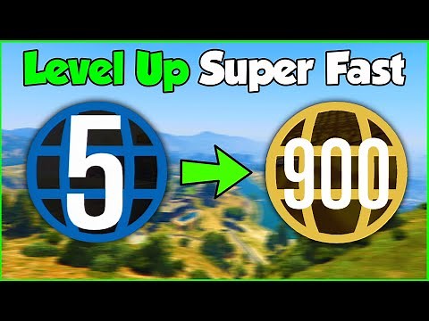 How To Level Up SUPER FAST In GTA 5 Online! (250,000 RP Per Hour!)