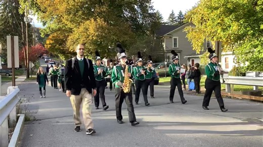 The Wellsboro Hornets Marching Band led the Wellsboro homecoming parade on Friday, Oct. 7 in Wellsboro. | The Wellsboro Gazette
