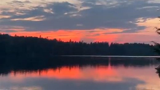 Promised Land Lake sunset