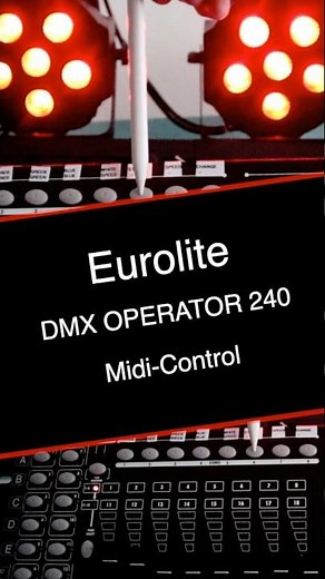 Eurolite DMX Operator 240 - Midi-Control