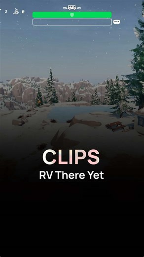 If the road was already wild, winter just turned it savage. ❄️🛣️ RV There Yet, Winter Update drops you into frozen highways, snow-choked campgrounds, and brutal storms where every mile feels like a challenge. Keep warm. Manage your fuel. Watch the ice. Because in winter, one slip can cost everything. 🥶🚐 Explore colder biomes, face harsher conditions, and turn your RV into the ultimate survival rig. #indiegame #survivalgame #winterupdate #openworld #gaming
