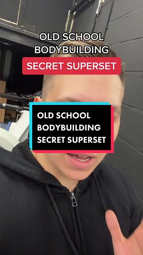 Old school superset they don’t want you to know #bodybuilding #ifbbpro