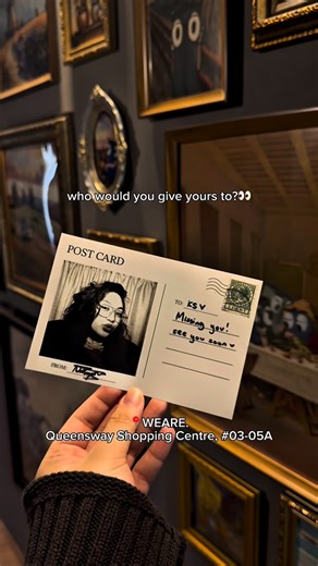 the COOLEST thrift store in sg on Instagram: "HERE’S HOW YOU CAN CUSTOMISE YOUR POSTCARD AT THE WEARE PHOTOBOOTH!! who are you sending yours to?👀 WEARE. 📸 Vintage | Digicam | Post Card 📍Queensway Shopping Centre # 03-05A ⏱️ Mon - Thurs 2pm-8pm, Fri - Sun 12pm-8pm Woofie.co 📸 Vintage | Flip phone | Post Card 📍666 North Bridge Road ⏱️ Follows @woofie.co opening time!"