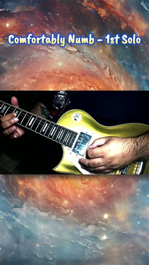 Comfortably Numb - First Solo #guitar #guitarsolo #comfortablynumb #pinkfloyd