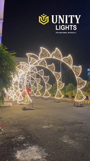 Unity Light Designs | Sun arch for rent And Sale 🚨‼️🚨‼️ #led #ledlights #sunarch | Instagram
