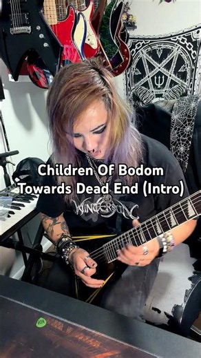 Children Of Bodom - Towards Dead End (Intro) #childrenofbodom #alexilaiho #guitar