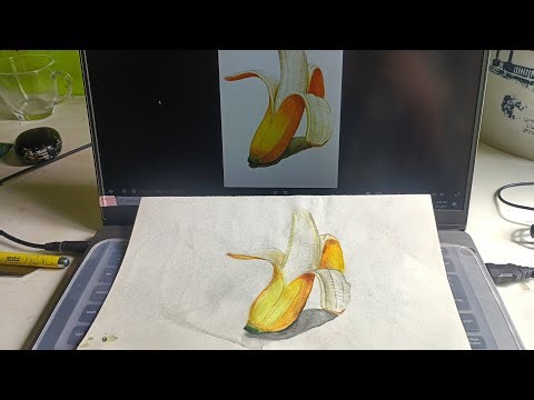 How to Paint a Realistic Banana 🍌 | Easy Watercolor Step-by-Step Tutorial