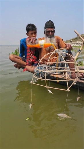 Secret Fishing Method Using Fish Bait 04 #fishing #fishinglife